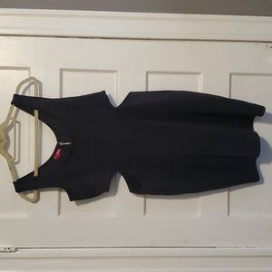 Bongo Cut Out Detail Black Dress